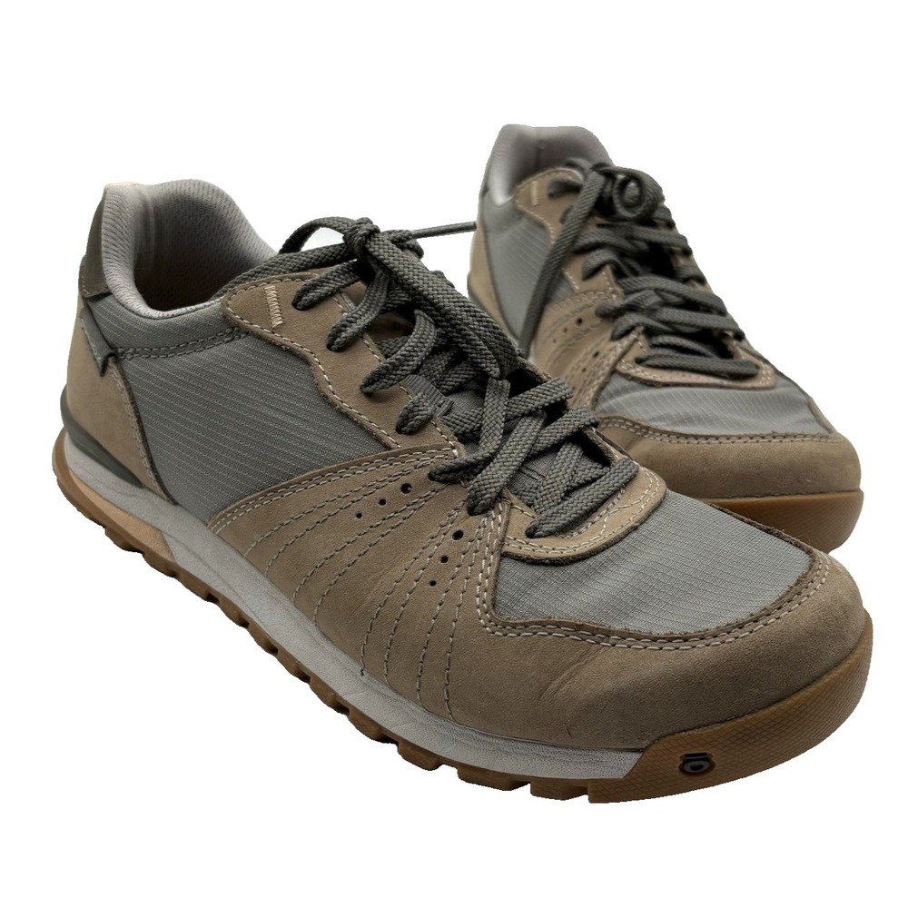OBOZ‎ Bozeman Low Hiking Sneaker Women's Size 9 Gray Leather Outdoor Shoe